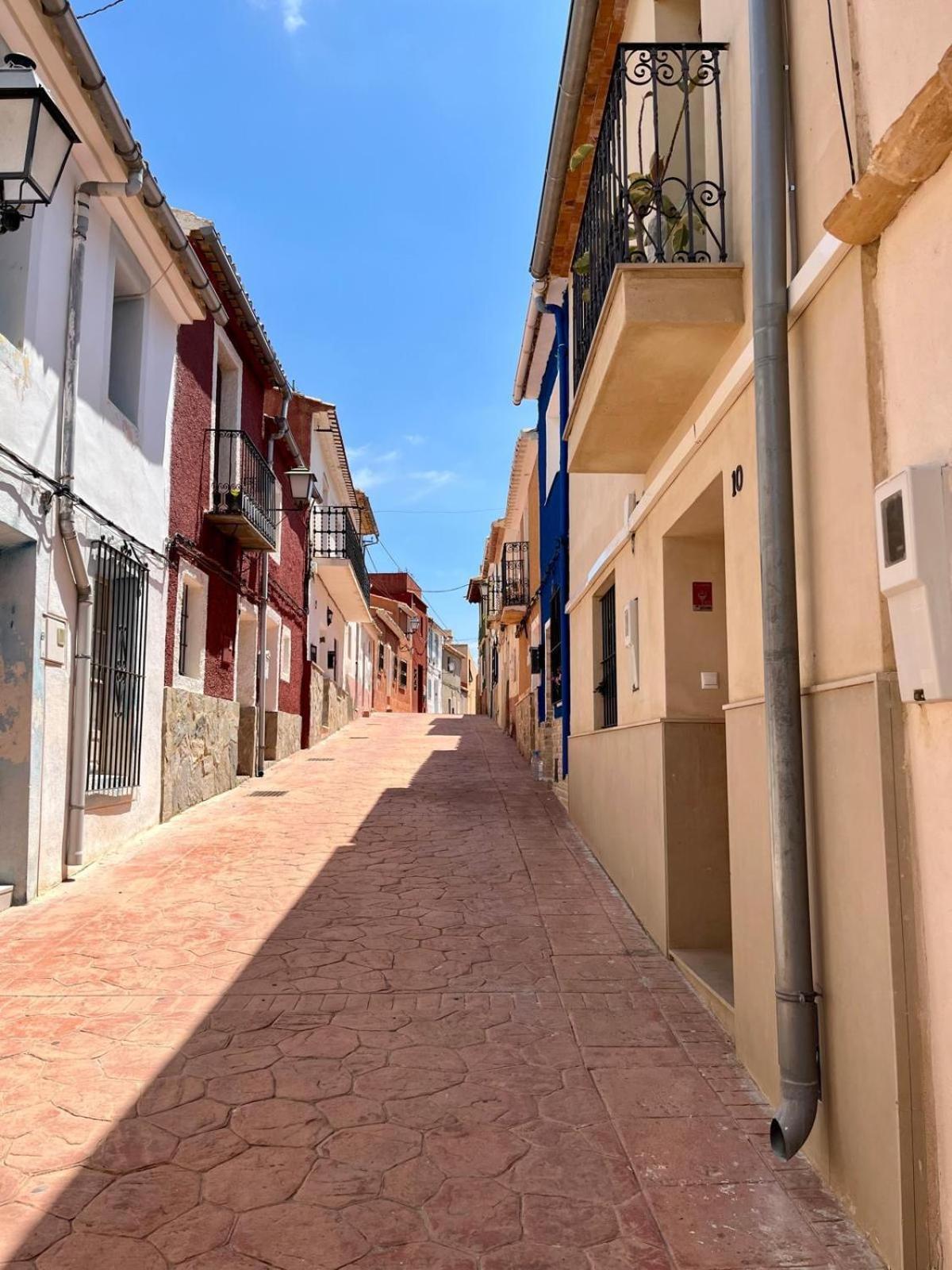 Casa Con Vistas Al Mar Y Patio De Buganvillas Aigues Ngoại thất bức ảnh